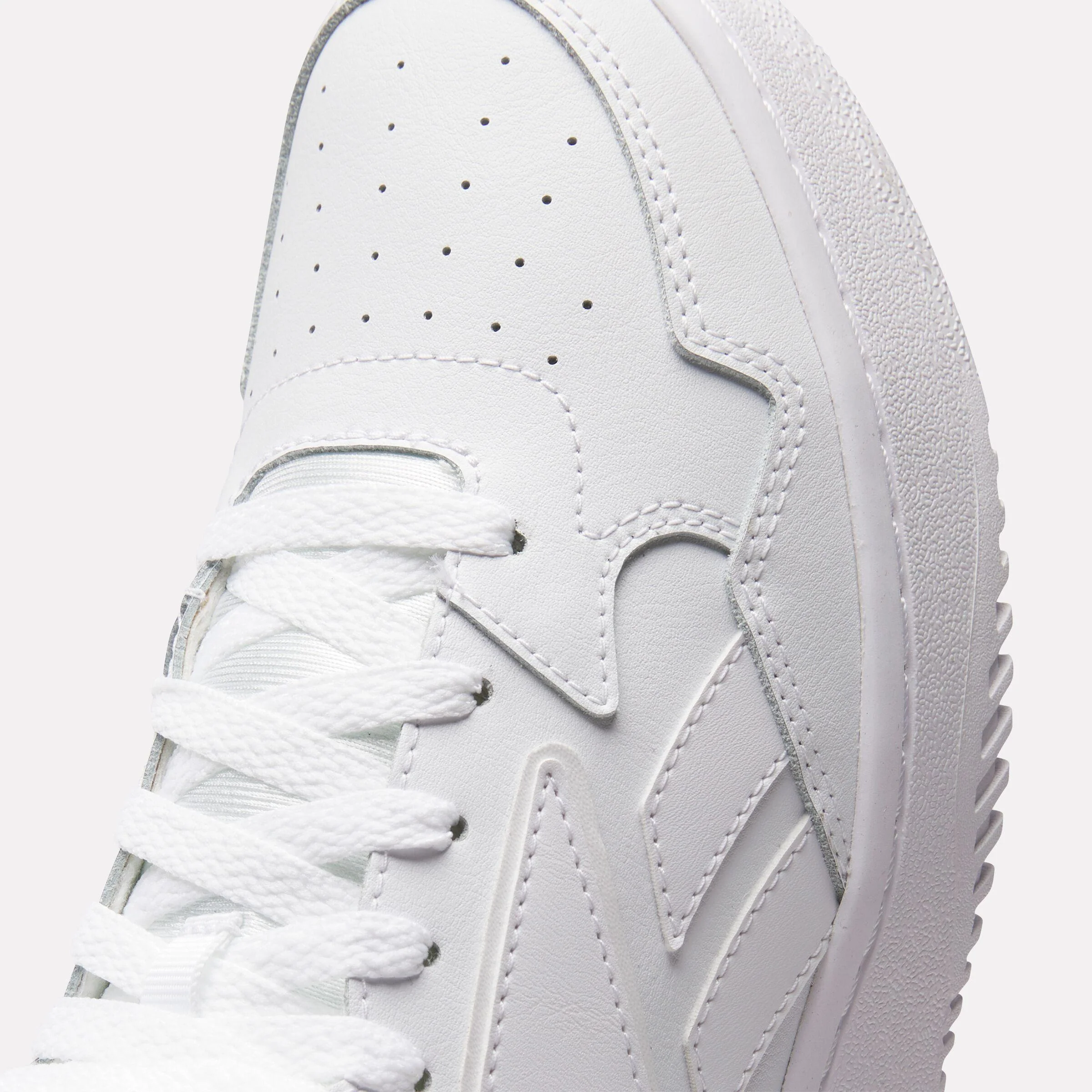 Reebok Footwear Men ATR Chill Mid Basketball Shoes WHITE/WHITE/WHITE - Image 7