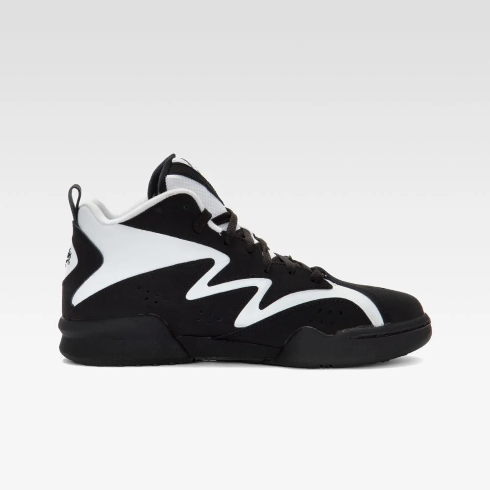 Reebok Footwear Men ATR Mid Basketball Shoes CBLACK/FTWWHT/CBLACK - Image 2