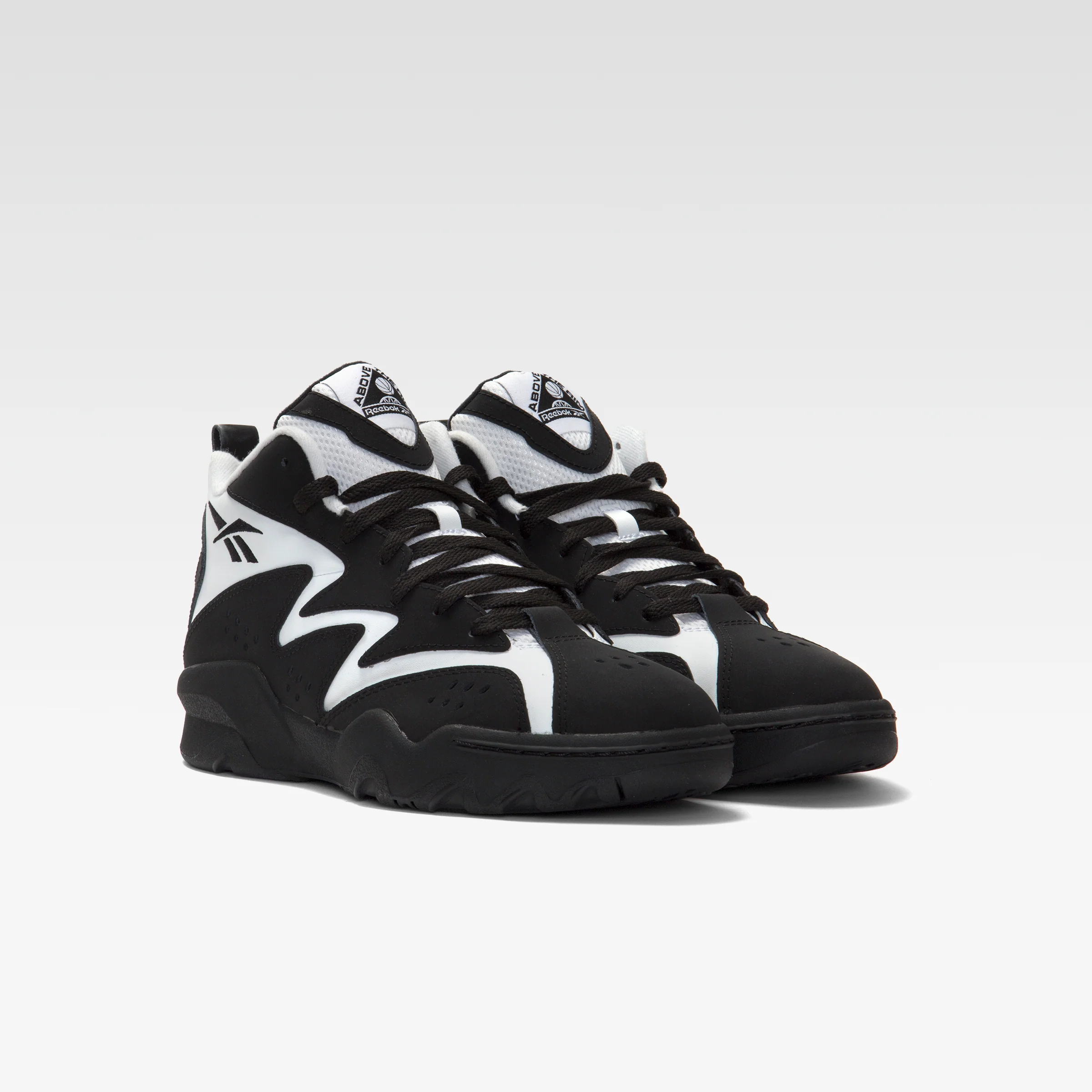 Reebok Footwear Men ATR Mid Basketball Shoes CBLACK/FTWWHT/CBLACK - Image 3