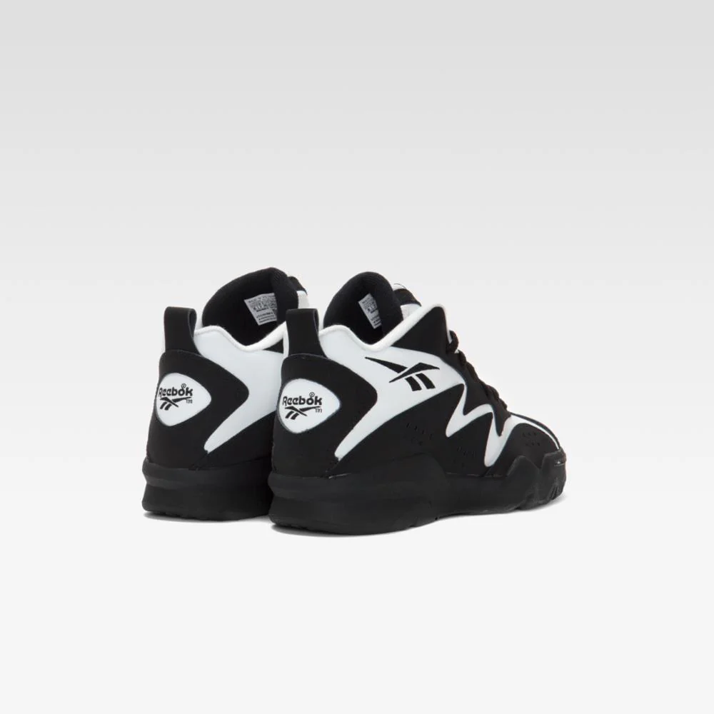 Reebok Footwear Men ATR Mid Basketball Shoes CBLACK/FTWWHT/CBLACK - Image 4