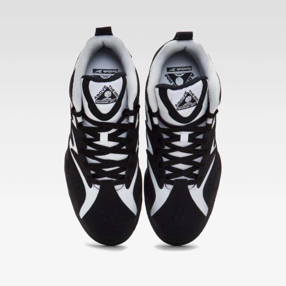 Reebok Footwear Men ATR Mid Basketball Shoes CBLACK/FTWWHT/CBLACK - Image 6
