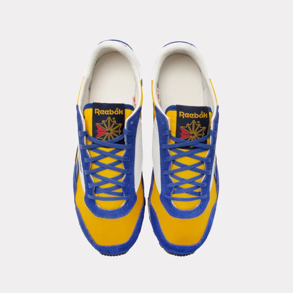 Reebok Footwear Men Aztec II Shoes COBALT/ALWAYS YELLOW/CHALK - Image 6