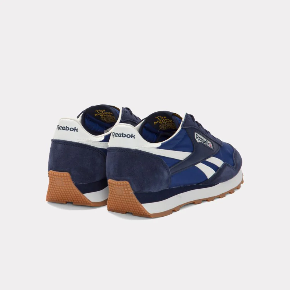Reebok Footwear Men Aztec II Shoes VECT NAVY/CLASSIC COBALT/CHALK - Image 4