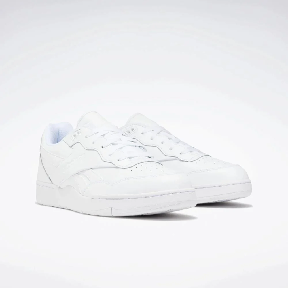 Reebok Footwear Men BB 4000 II Basketball Shoes FTWWHT/PUGRY3/FTWWHT - Image 3