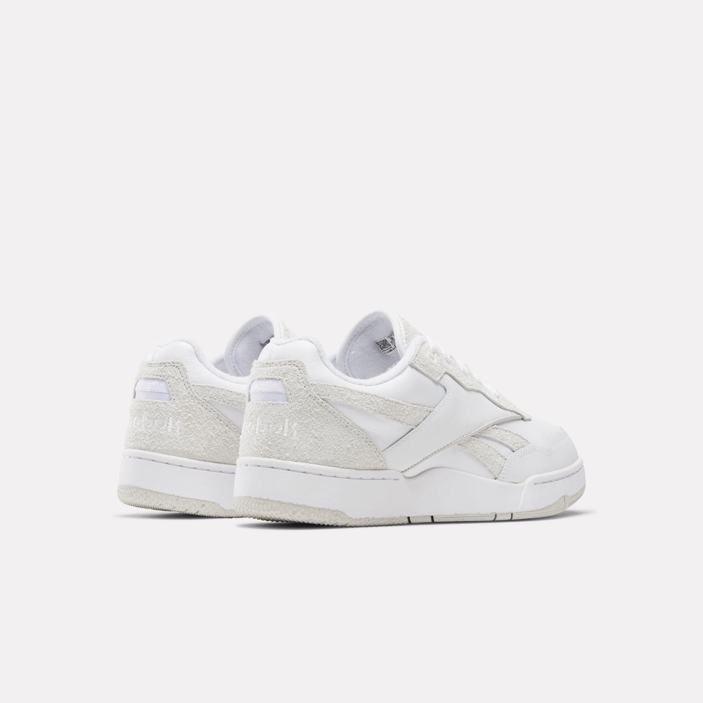 Reebok Footwear Men BB 4000 II Retro Basketball Shoes WHITE/WHITE/WHITE - Image 3