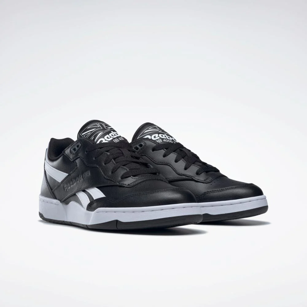 Reebok Footwear Men BB 4000 II Shoes CORE BLK/FTWR WHT/PURE GRY 7 - Image 3