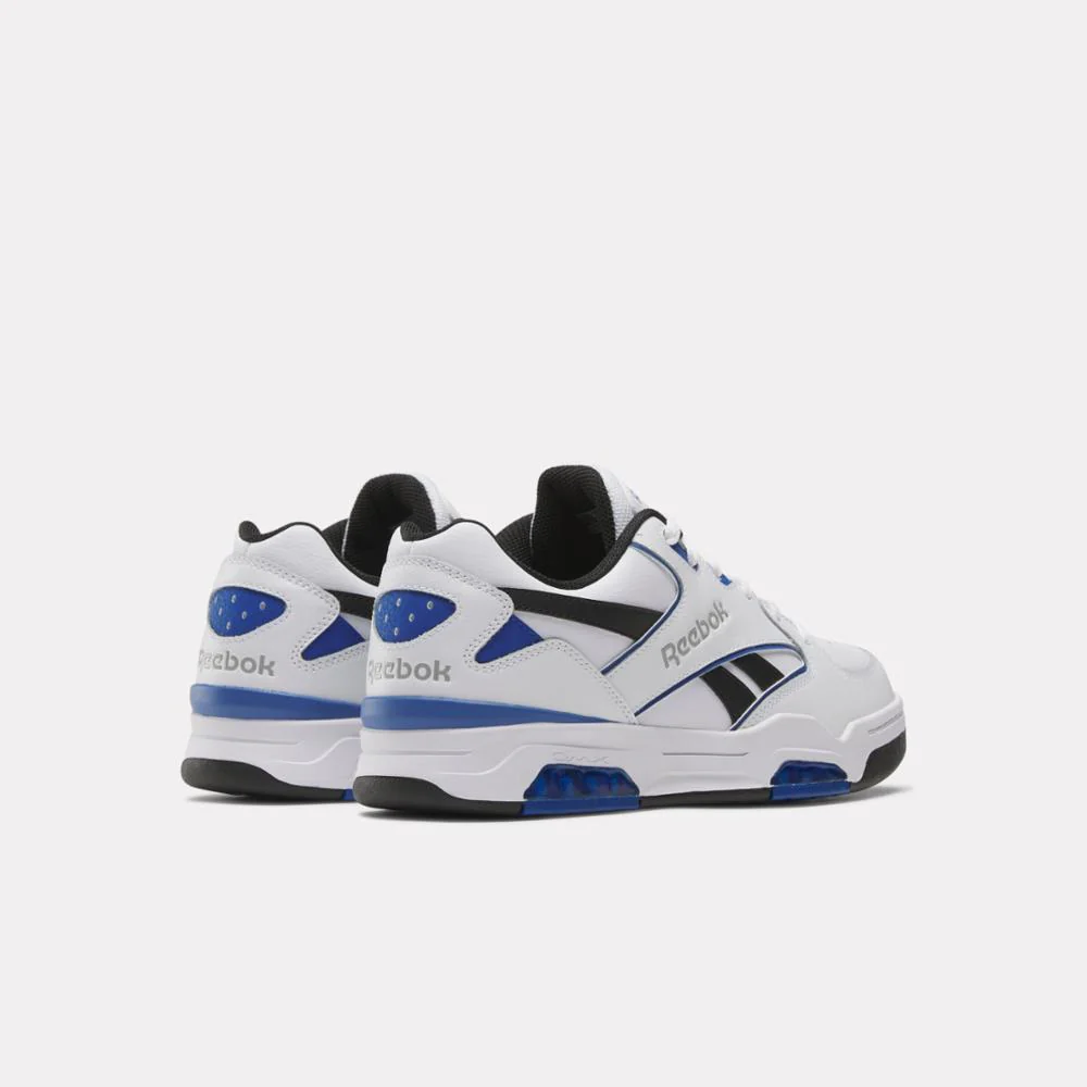Reebok Footwear Men BB 4500 DMX Basketball Shoes WHITE/VECTORBLUE/BLACK - Image 3