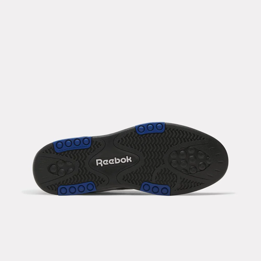Reebok Footwear Men BB 4500 DMX Basketball Shoes WHITE/VECTORBLUE/BLACK - Image 4
