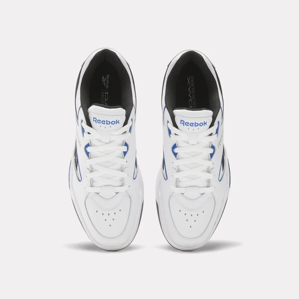 Reebok Footwear Men BB 4500 DMX Basketball Shoes WHITE/VECTORBLUE/BLACK - Image 5