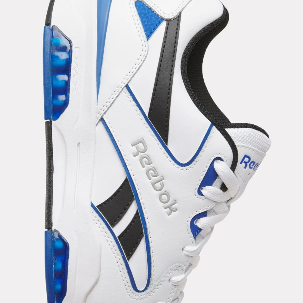 Reebok Footwear Men BB 4500 DMX Basketball Shoes WHITE/VECTORBLUE/BLACK - Image 6