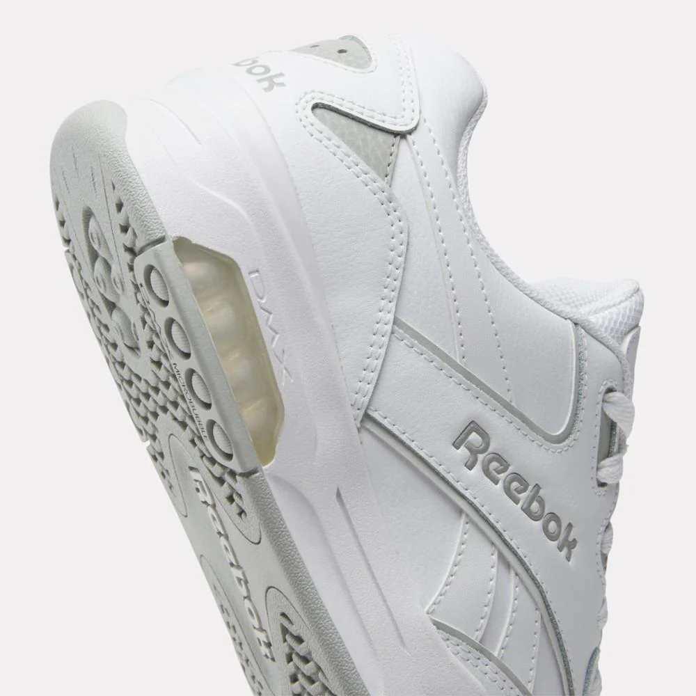 Reebok Footwear Men BB 4500 DMX Basketball Shoes WHITE/WHITE/GREY1 - Image 6