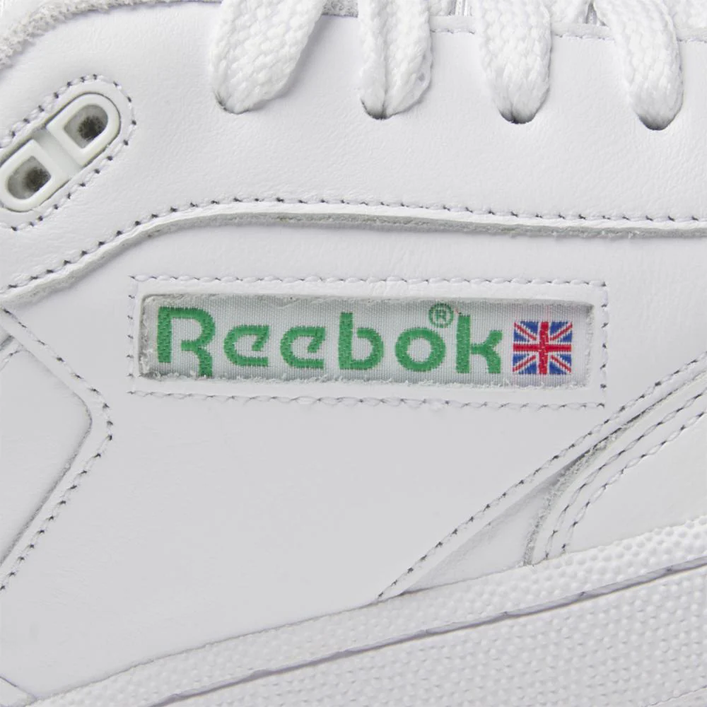 Reebok Footwear Men BEAMS Club C Bulc Shoes FTWR WHITE/GLEN GREEN/FTWR WHI - Image 8