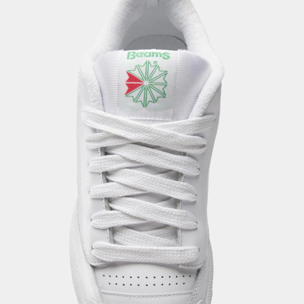 Reebok Footwear Men BEAMS Club C Bulc Shoes FTWR WHITE/GLEN GREEN/FTWR WHI - Image 9