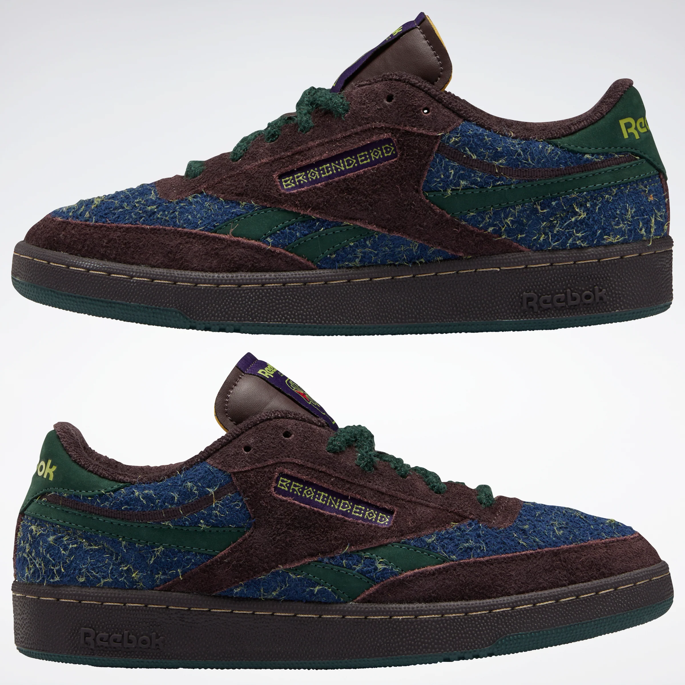 Reebok Footwear Men Braindead Club C Revenge Shoes Prpaby/Drkfor/Batblu - Image 9