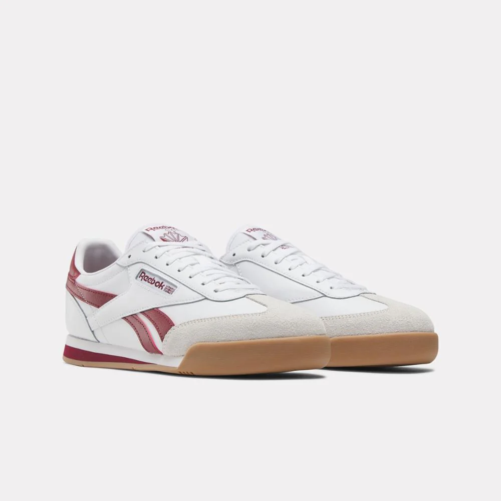 Reebok Footwear Men Campio XT Shoes FTWRWHITE/BURGUNDY/RBKGUM04 - Image 2