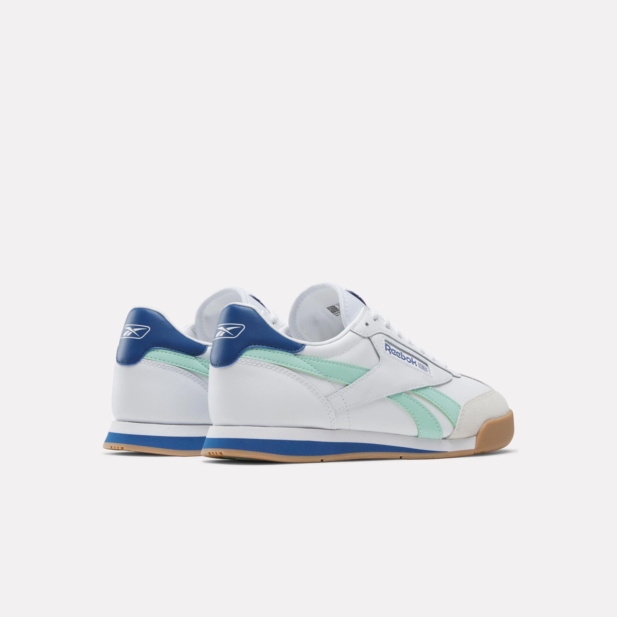 Reebok Footwear Men Campio XT Shoes WHITE/TWILIGHTBLUE/GLITCHAQUA - Image 3