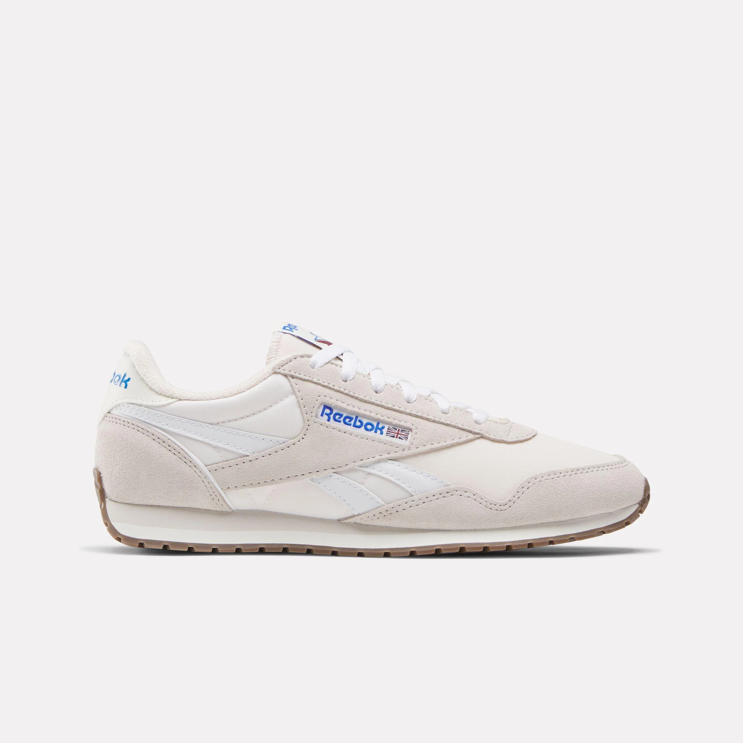 Reebok Footwear Men Classic AZ Shoes WHITE/LUXE GREY/CHALK