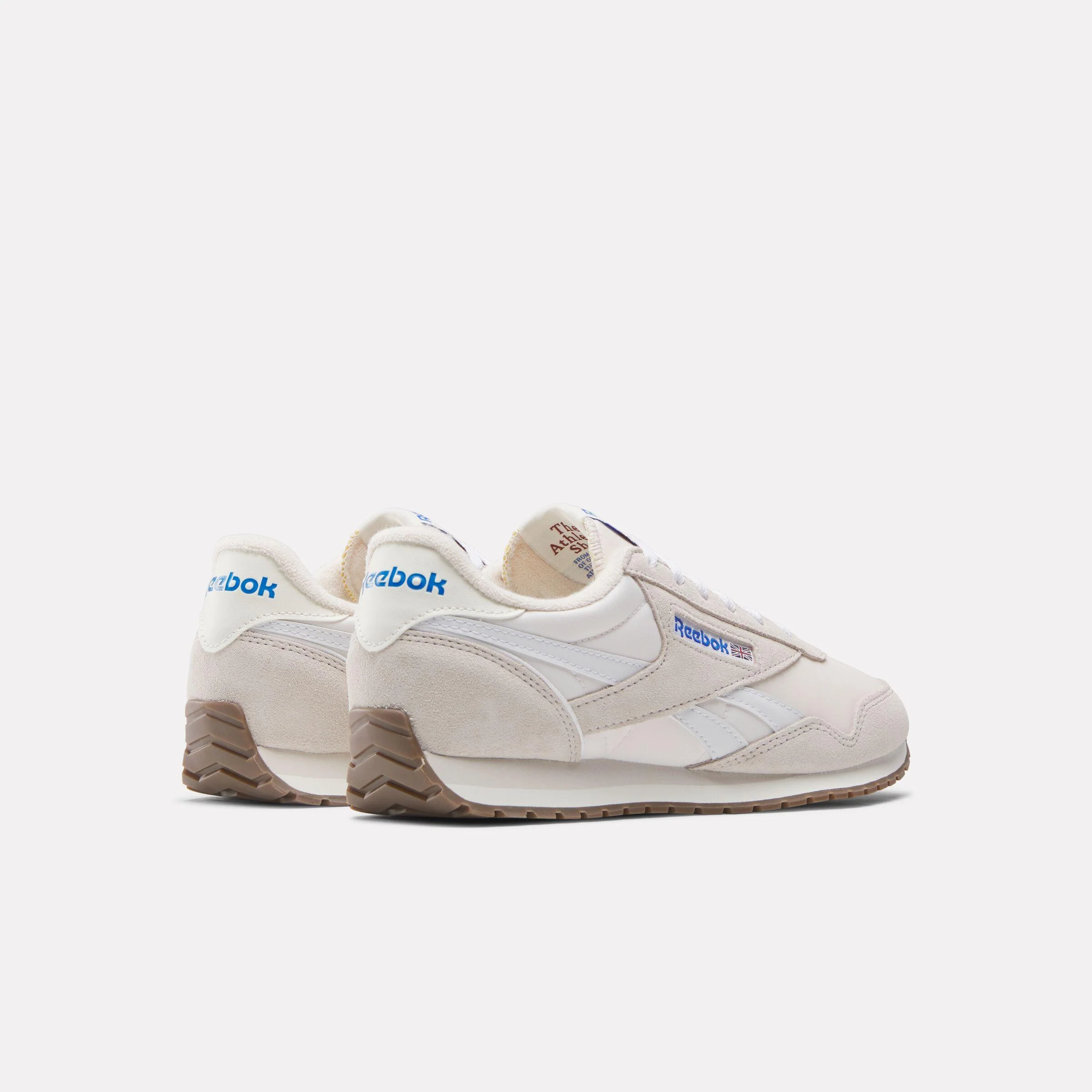 Reebok Footwear Men Classic AZ Shoes WHITE/LUXE GREY/CHALK - Image 3