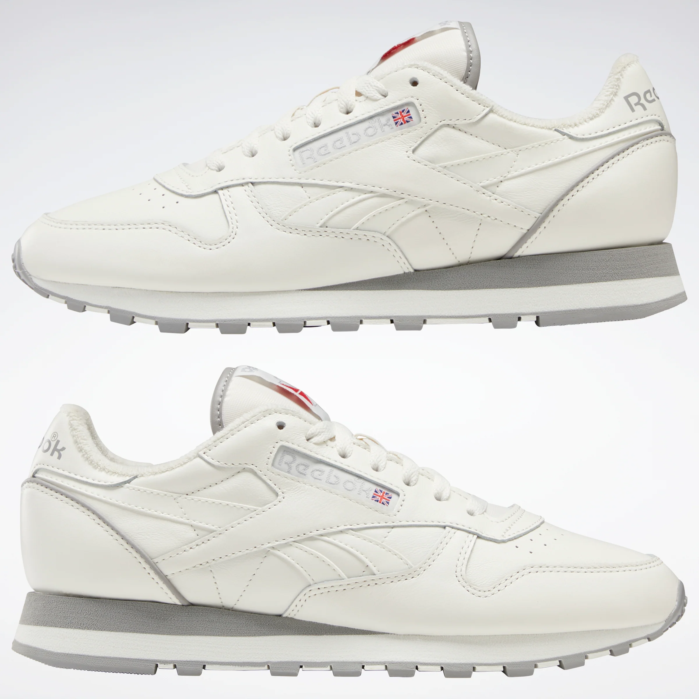 Reebok Footwear Men Classic Leather 1983 Vintage Shoes Chalk/Chalk/Vecred - Image 9