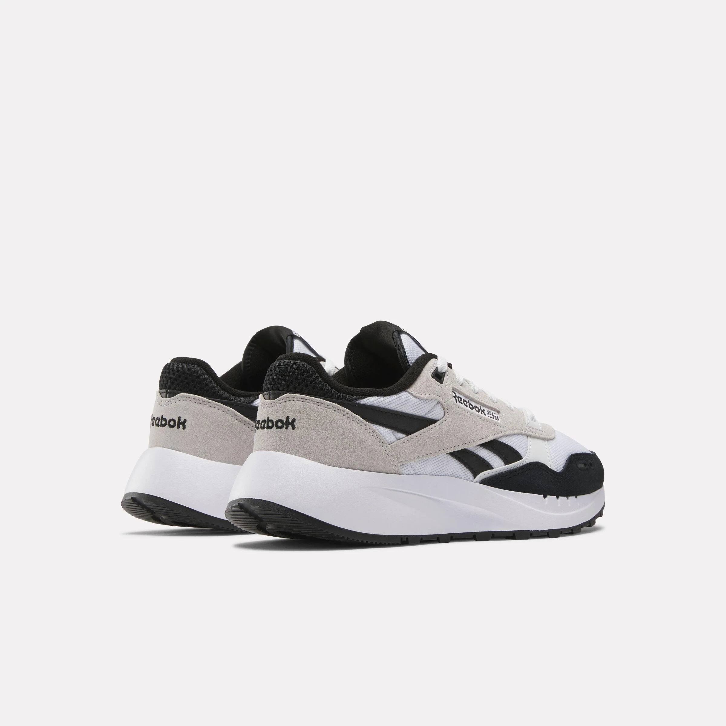 Reebok Footwear Men Classic Leather 2400 Shoes WHITE/BLACK/WHITE - Image 3