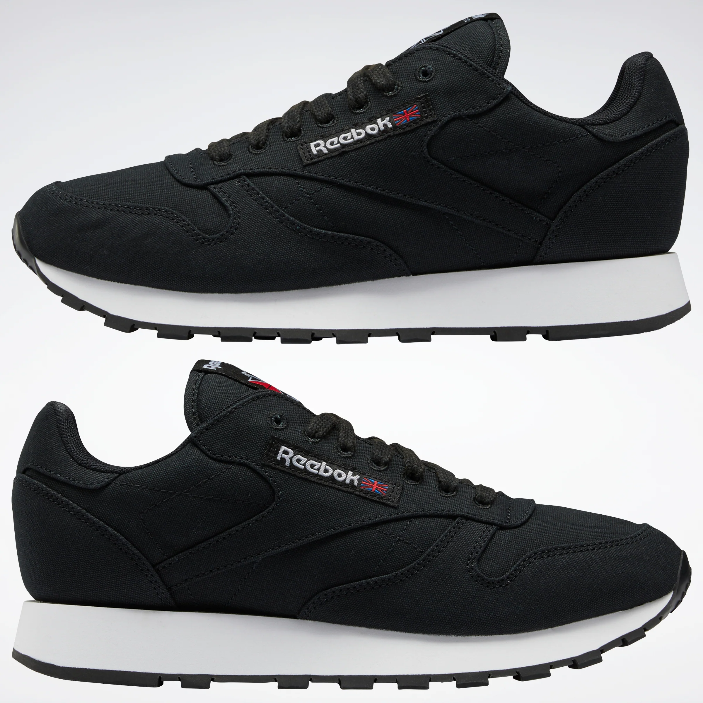 Reebok Footwear Men Classic Leather Grow Shoes Cblack/Cblack/Chalk - Image 10