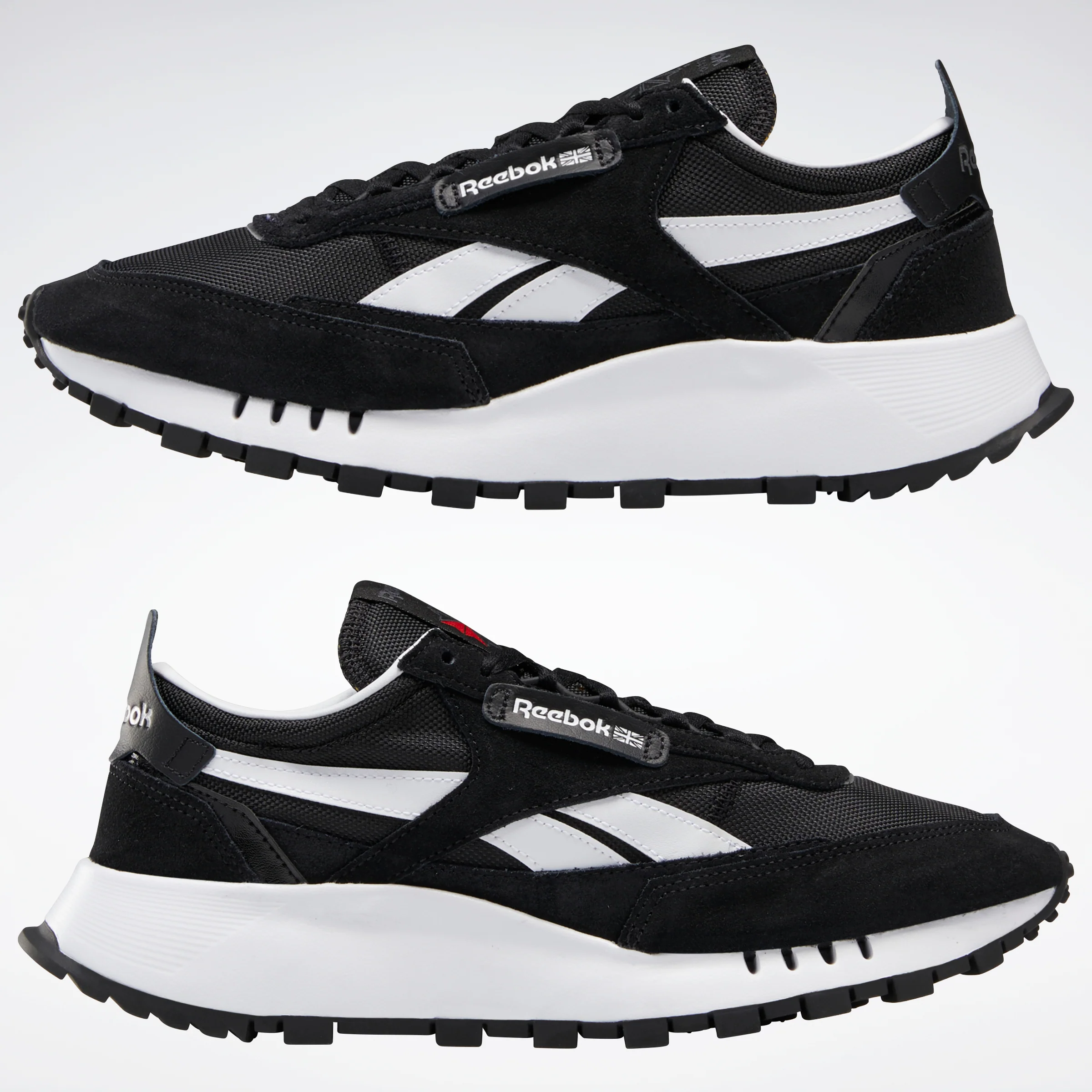 Reebok Footwear Men Classic Leather Legacy Shoes Cblack/Cdgry7/Vecred - Image 9