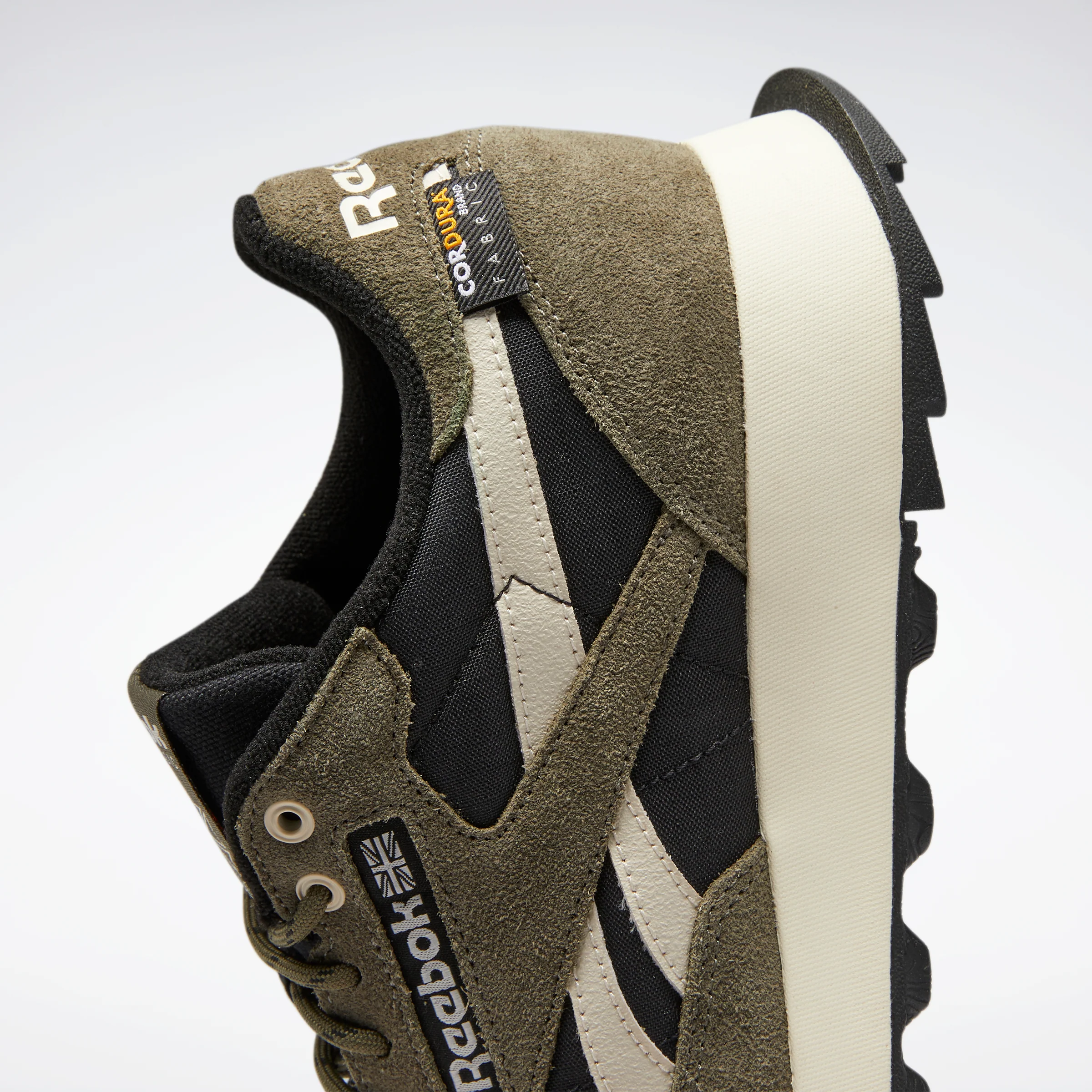 Reebok Footwear Men Classic Leather Shoes Cblack/Armgrn/Stucco - Image 7