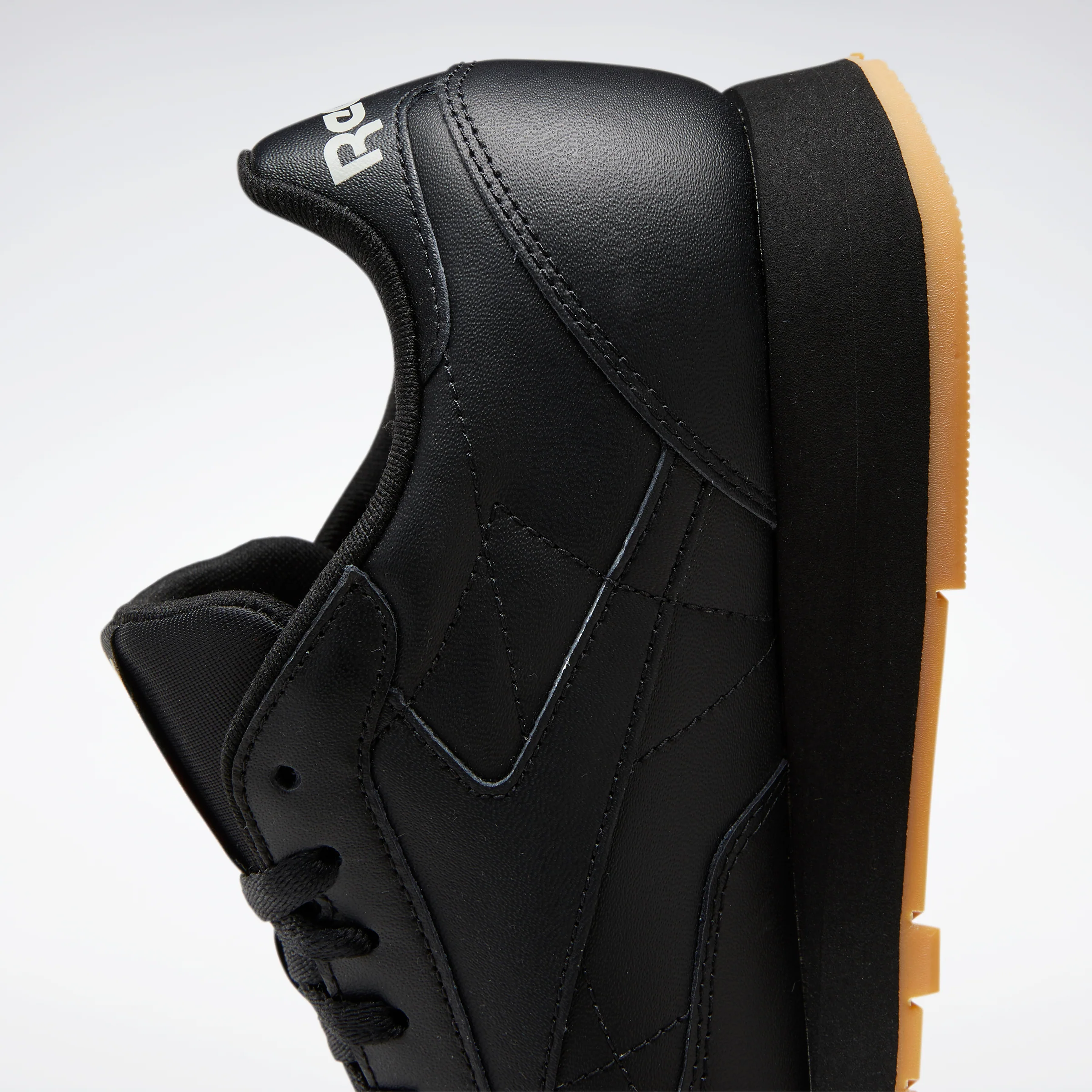 Reebok Footwear Men Classic Leather Shoes Cblack/Pugry5/Rbkg03 - Image 8