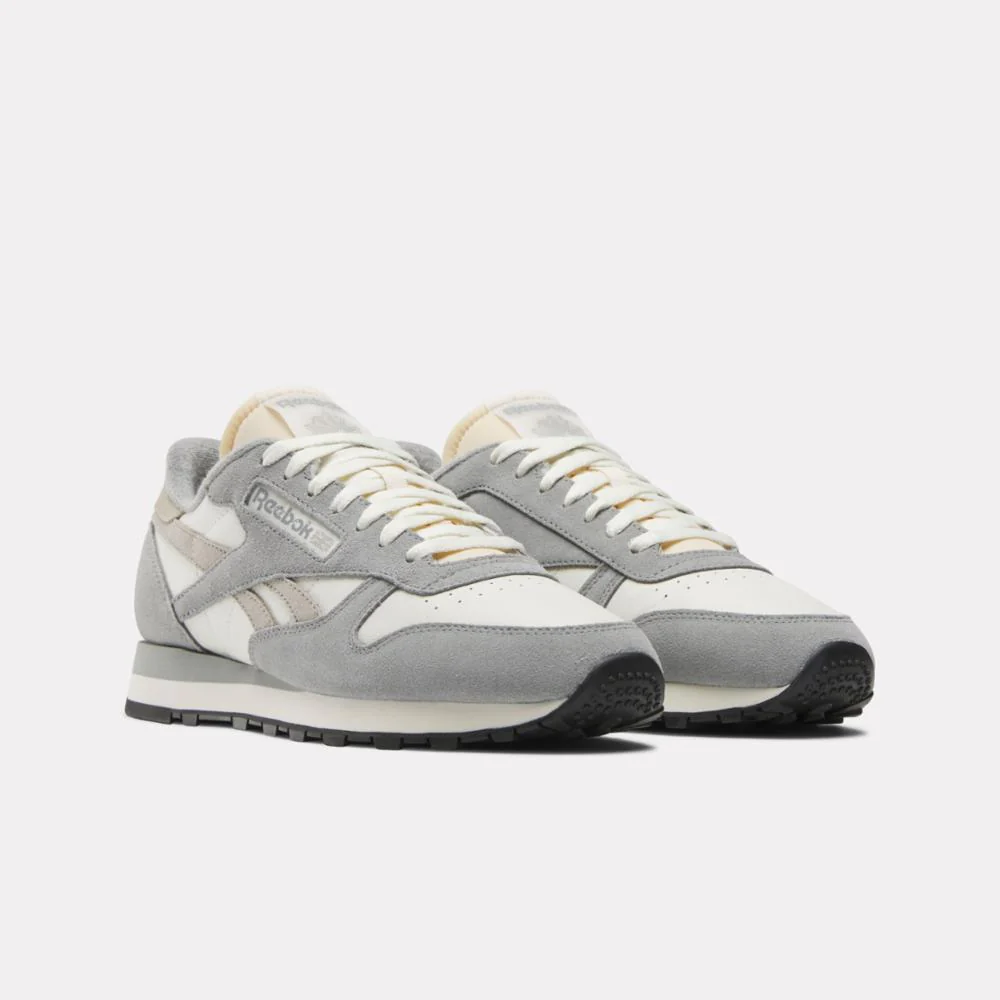 Reebok Footwear Men Classic Leather Shoes CHALK/GREY 3/MOONSTONE - Image 2