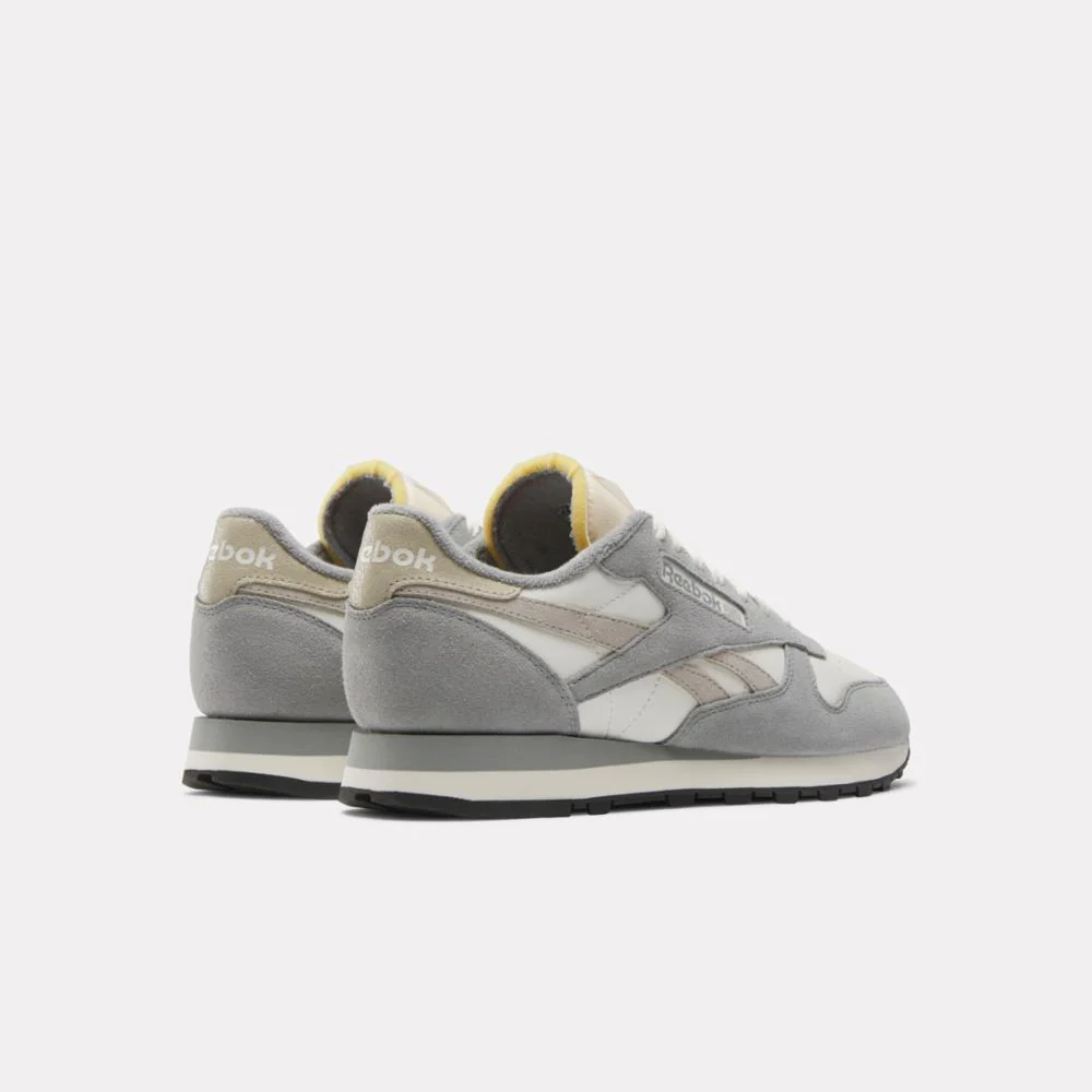 Reebok Footwear Men Classic Leather Shoes CHALK/GREY 3/MOONSTONE - Image 3