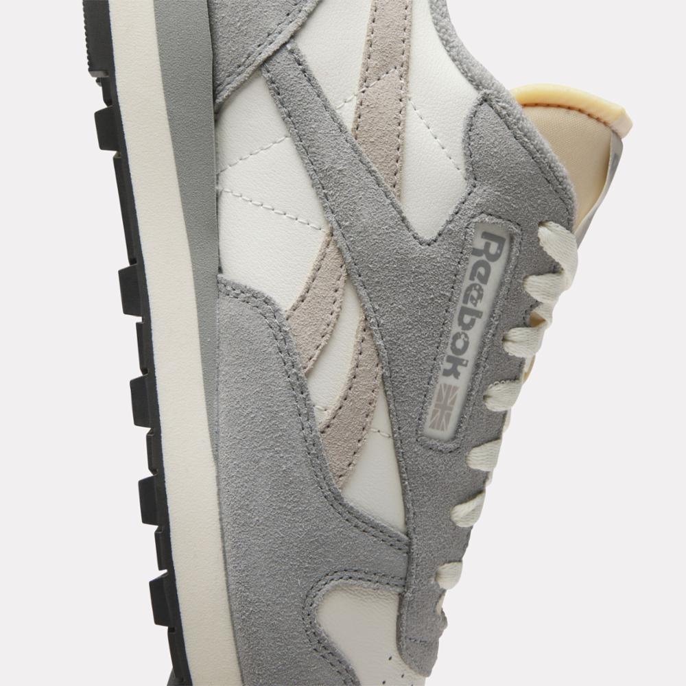 Reebok Footwear Men Classic Leather Shoes CHALK/GREY 3/MOONSTONE - Image 6