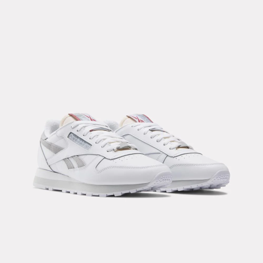 Reebok Footwear Men Classic Leather Shoes FTWWHT/PUGRY3/PUGRY2 - Image 2