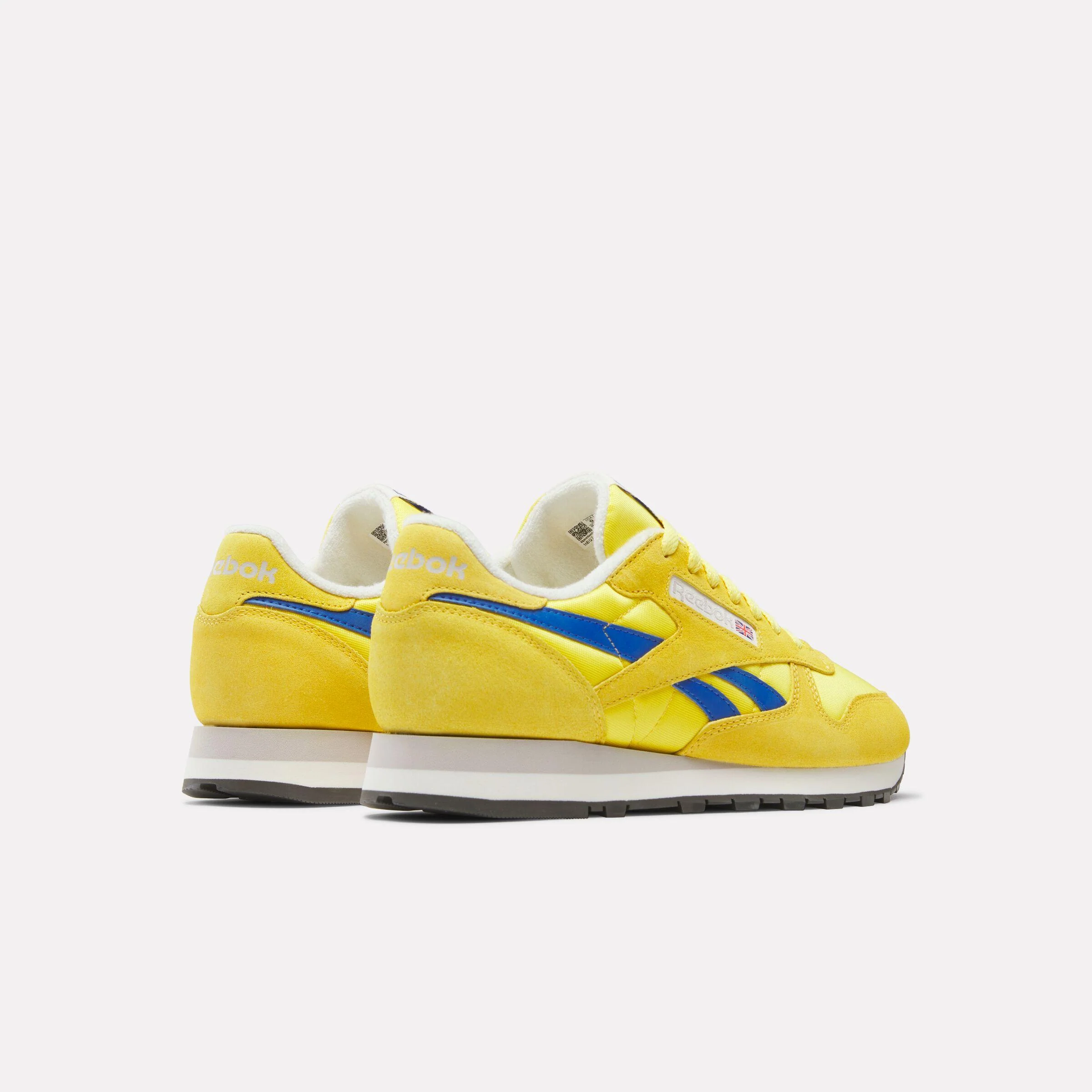 Reebok Footwear Men Classic Leather Shoes GOLDEN HAZE/OPTIMUM BLUE/CHALK - Image 3