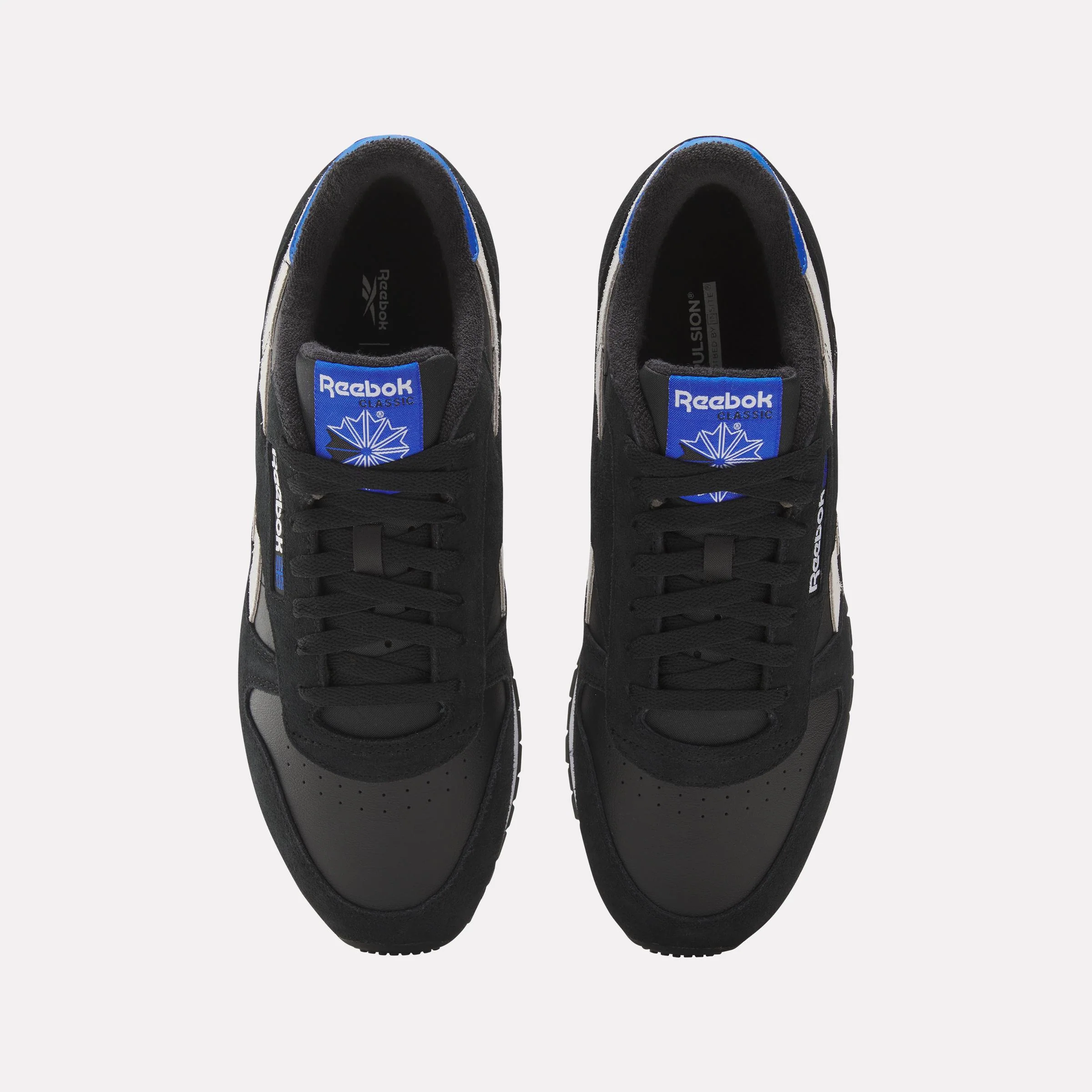 Reebok Footwear Men Classic Leather Shoes WASHED BLACK/BLACK/WHITE - Image 5