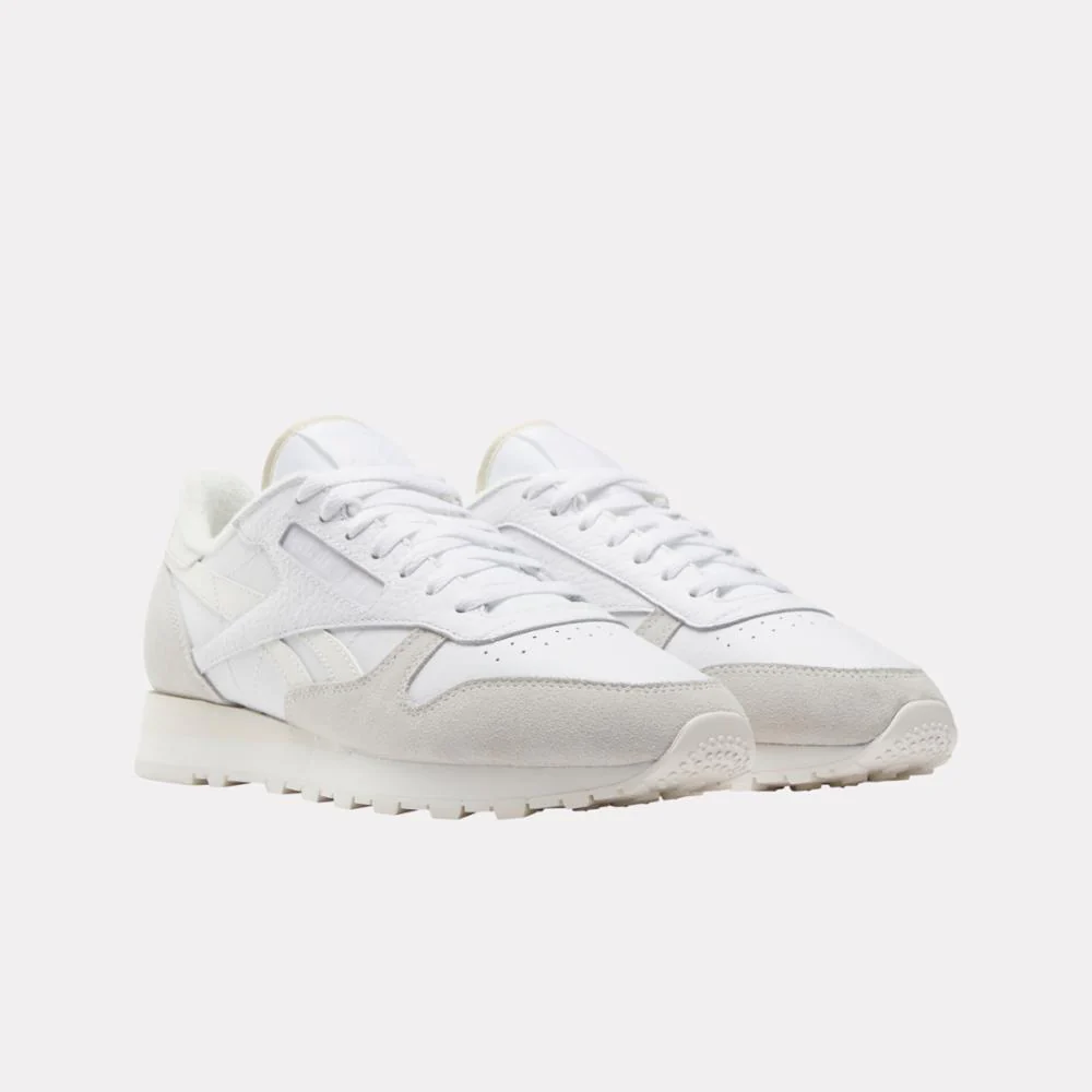 Reebok Footwear Men Classic Leather Shoes WHITE/CHALK/BARELY GREY - Image 2