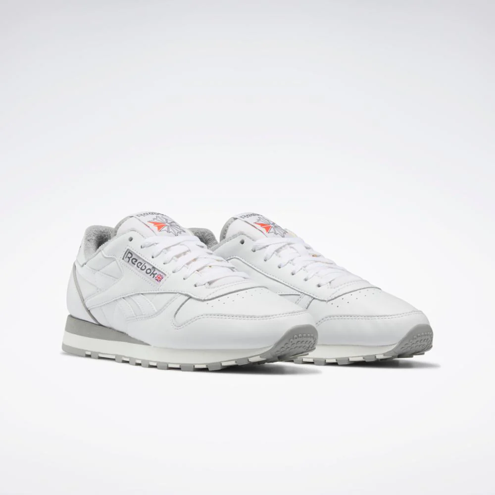 Reebok Footwear Men Classic Leather Vintage Shoes FTWWHT/CHALK/MGSOGR - Image 3