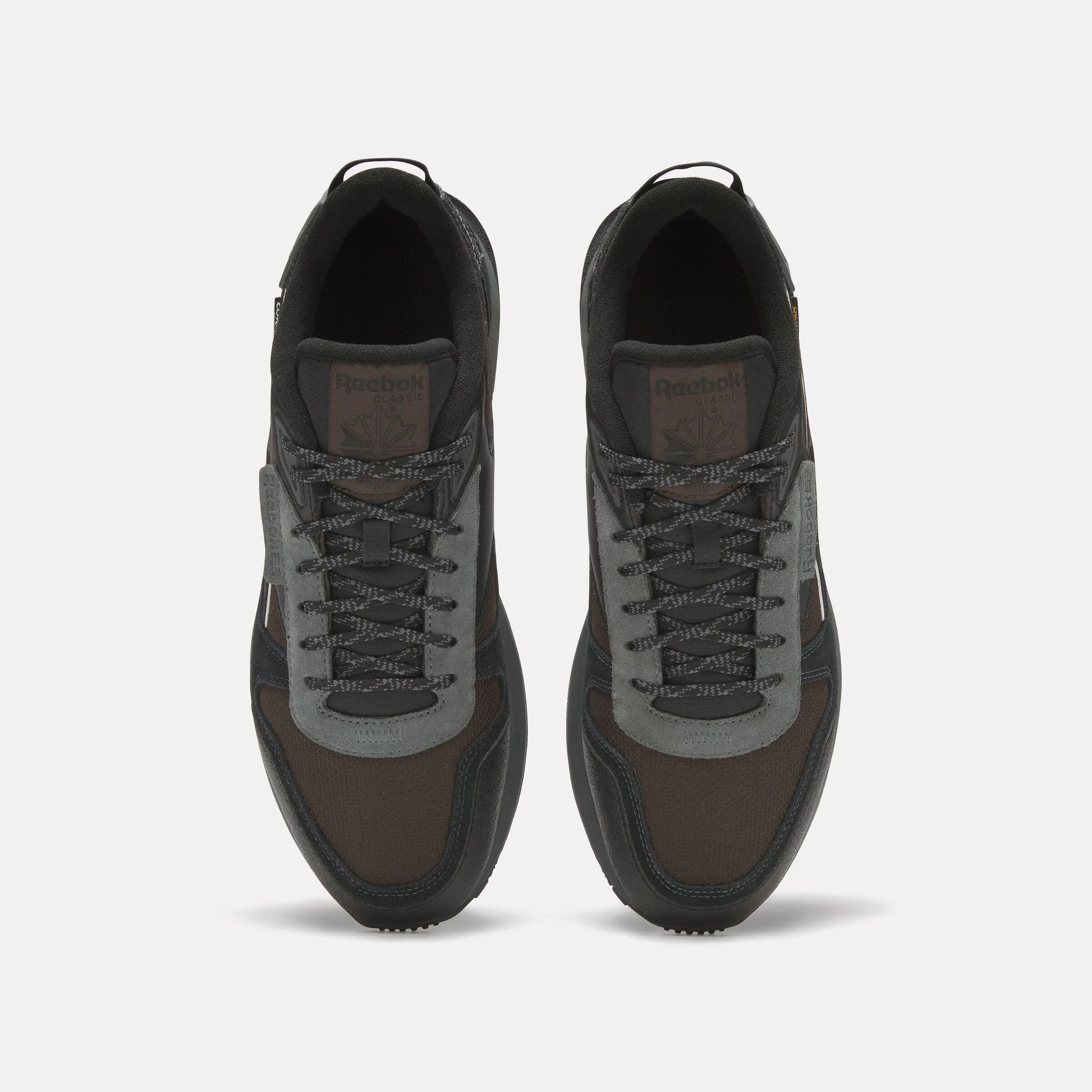 Reebok Footwear Men Classic Leather Winterized Shoes BLACK/DARK MATTER/GREY 5 - Image 5