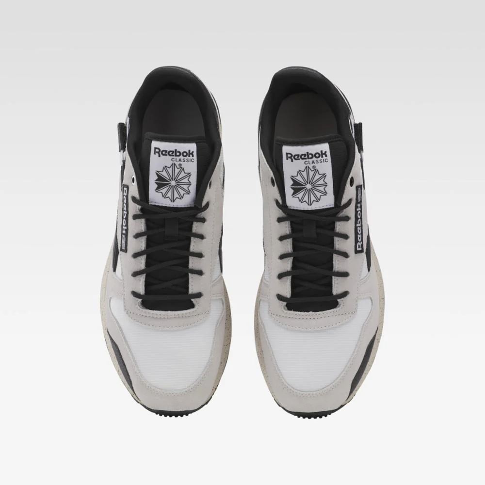 Reebok Footwear Men Classic Leather Winterized Shoes FTWWHT/PURGRY/CBLACK - Image 4
