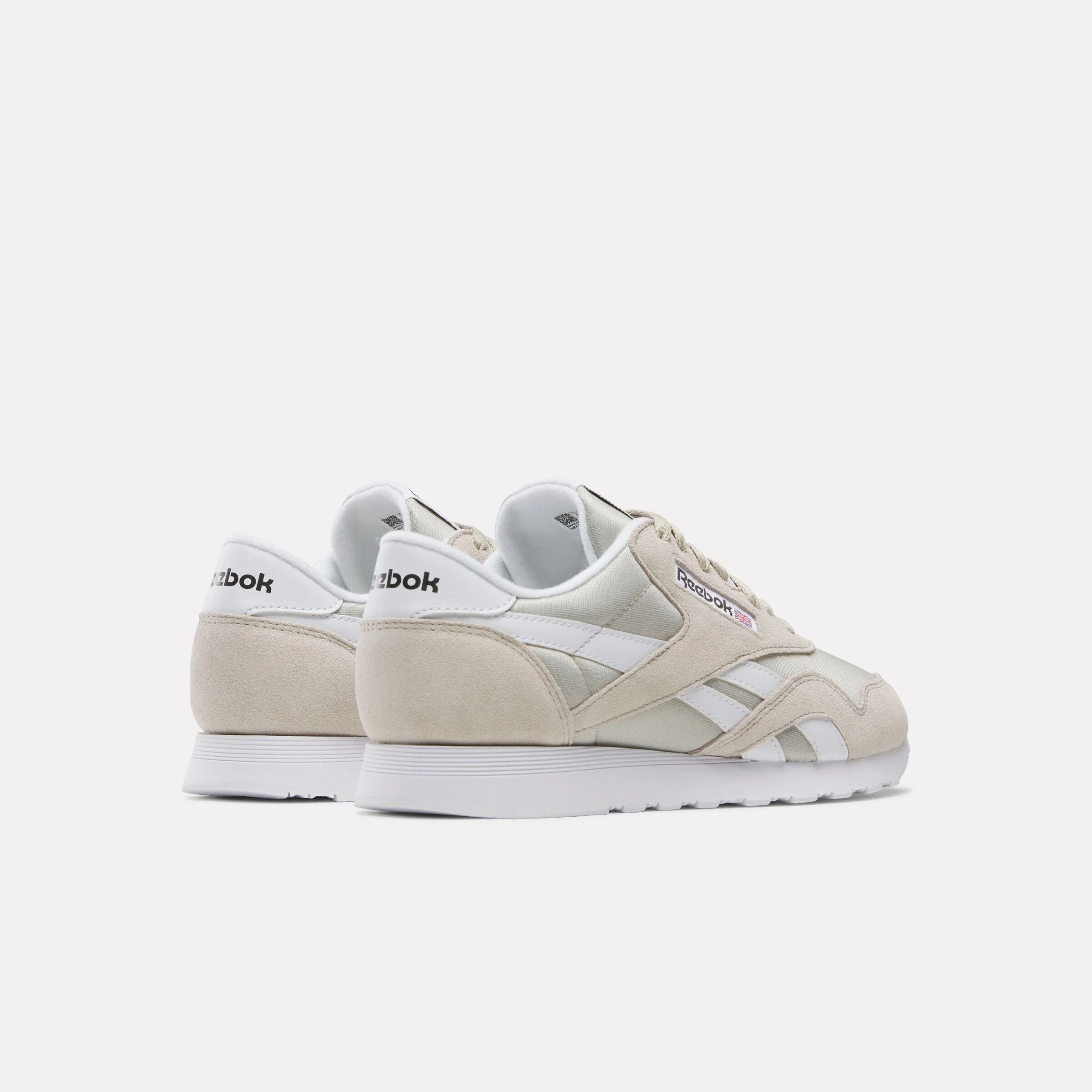 Reebok Footwear Men Classic Nylon Shoes SPORT BEIGE/SPORT BEIGE/WHITE - Image 3