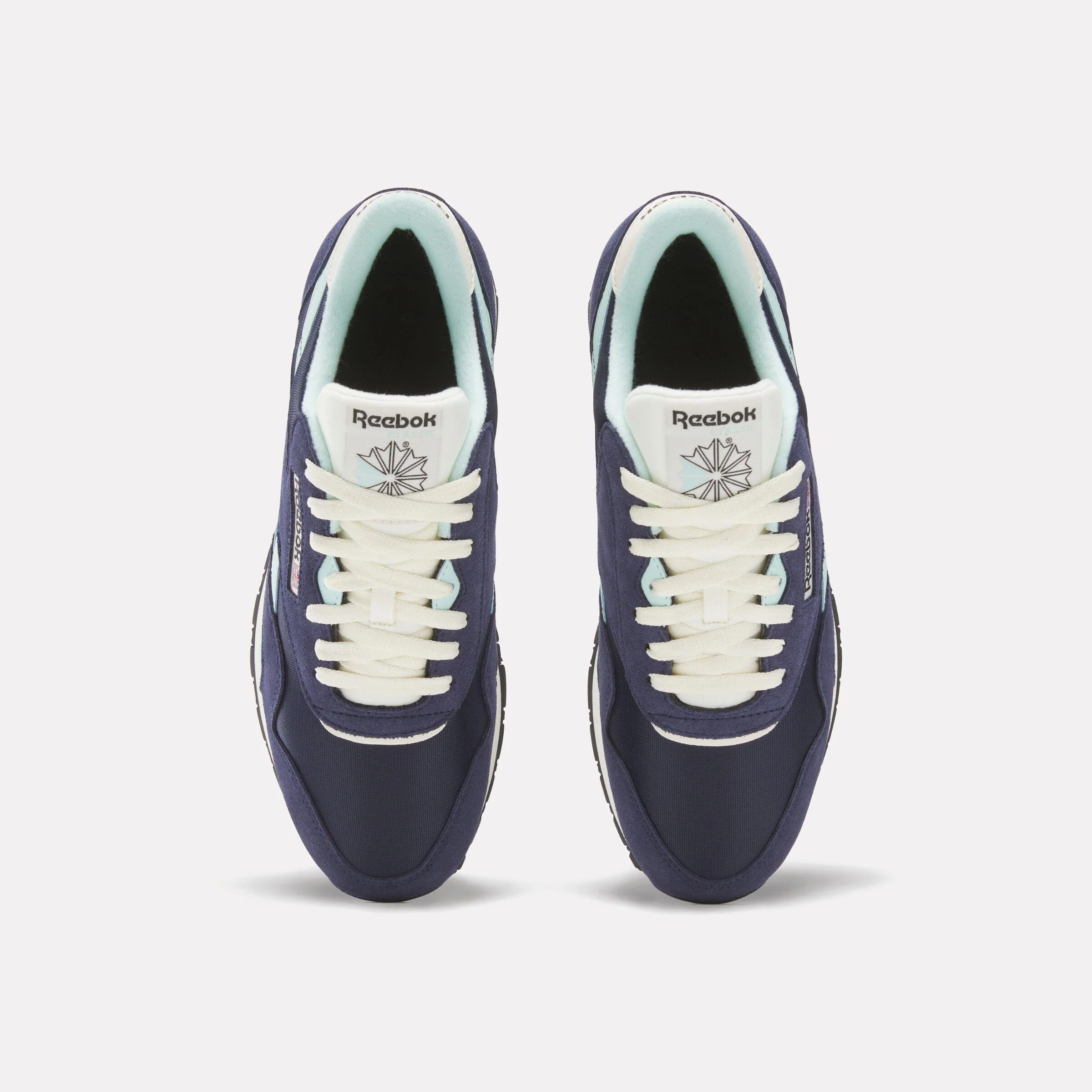 Reebok Footwear Men Classic Nylon Shoes VECTOR NAVY/GLITCH AQUA/VINTAG - Image 5
