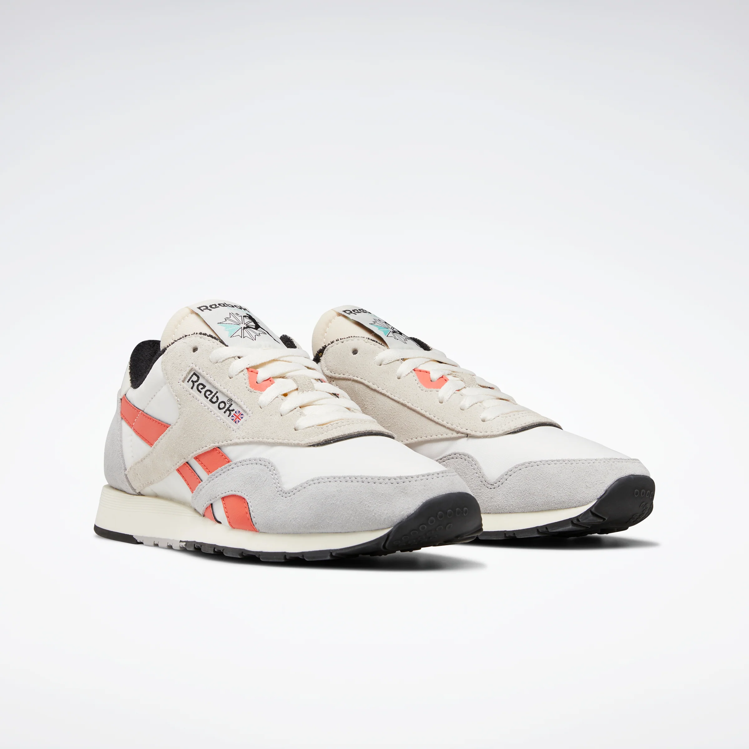 Reebok Footwear Men Classic Nylon Vintage Shoes Chalk/Pugry3/Cblack - Image 3