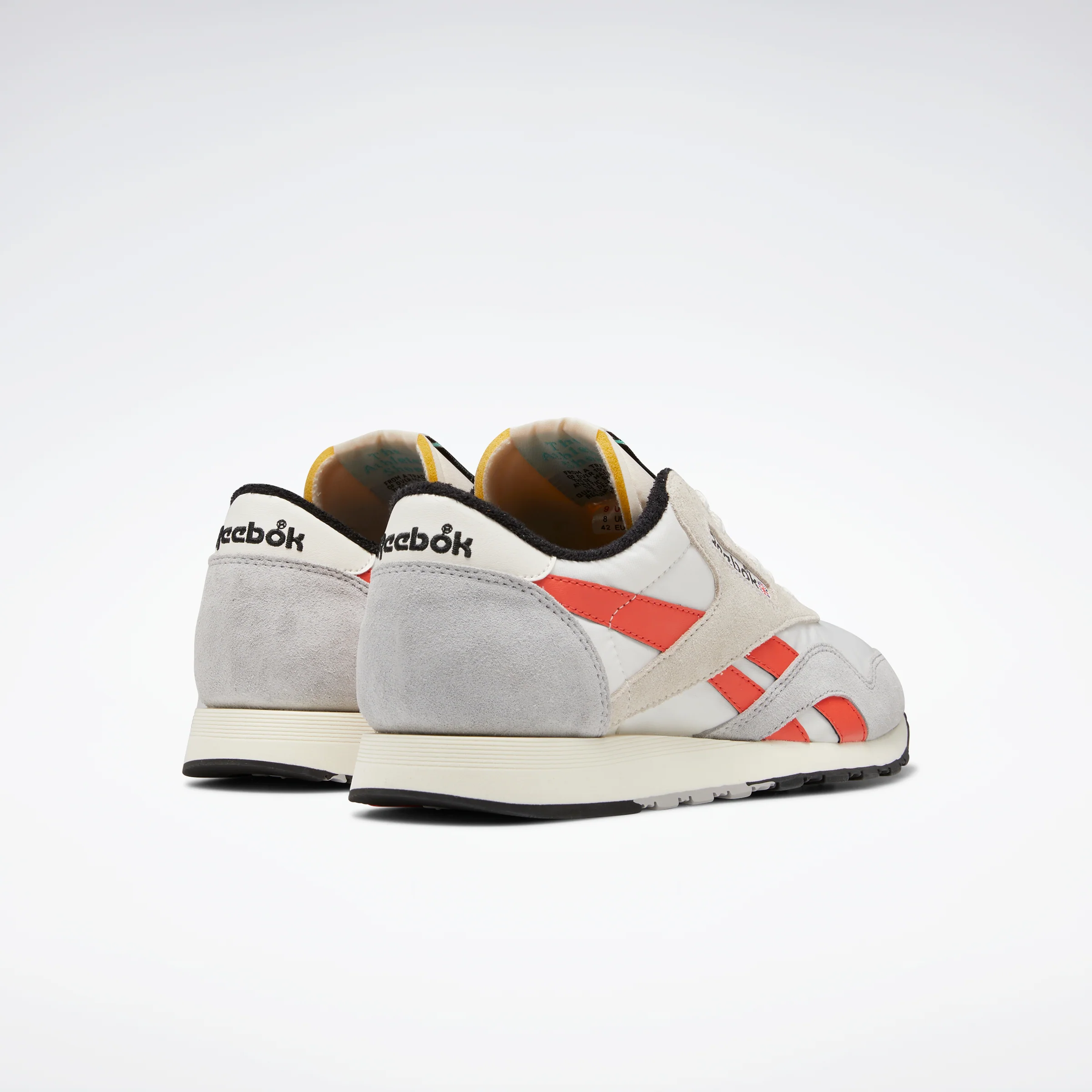 Reebok Footwear Men Classic Nylon Vintage Shoes Chalk/Pugry3/Cblack - Image 4