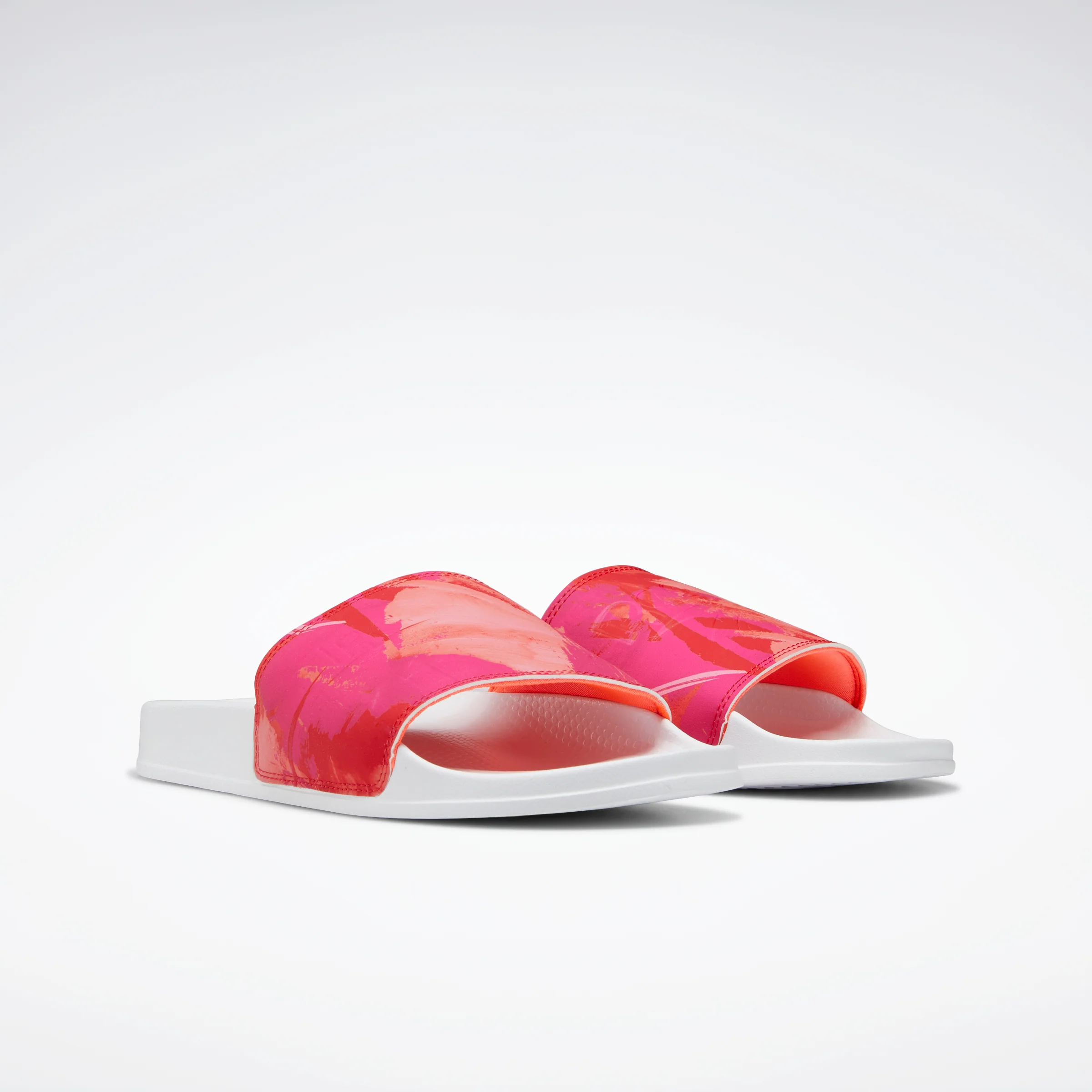 Reebok Footwear Men Classic Slides Clgry1/Orgfla/Vecred - Image 3