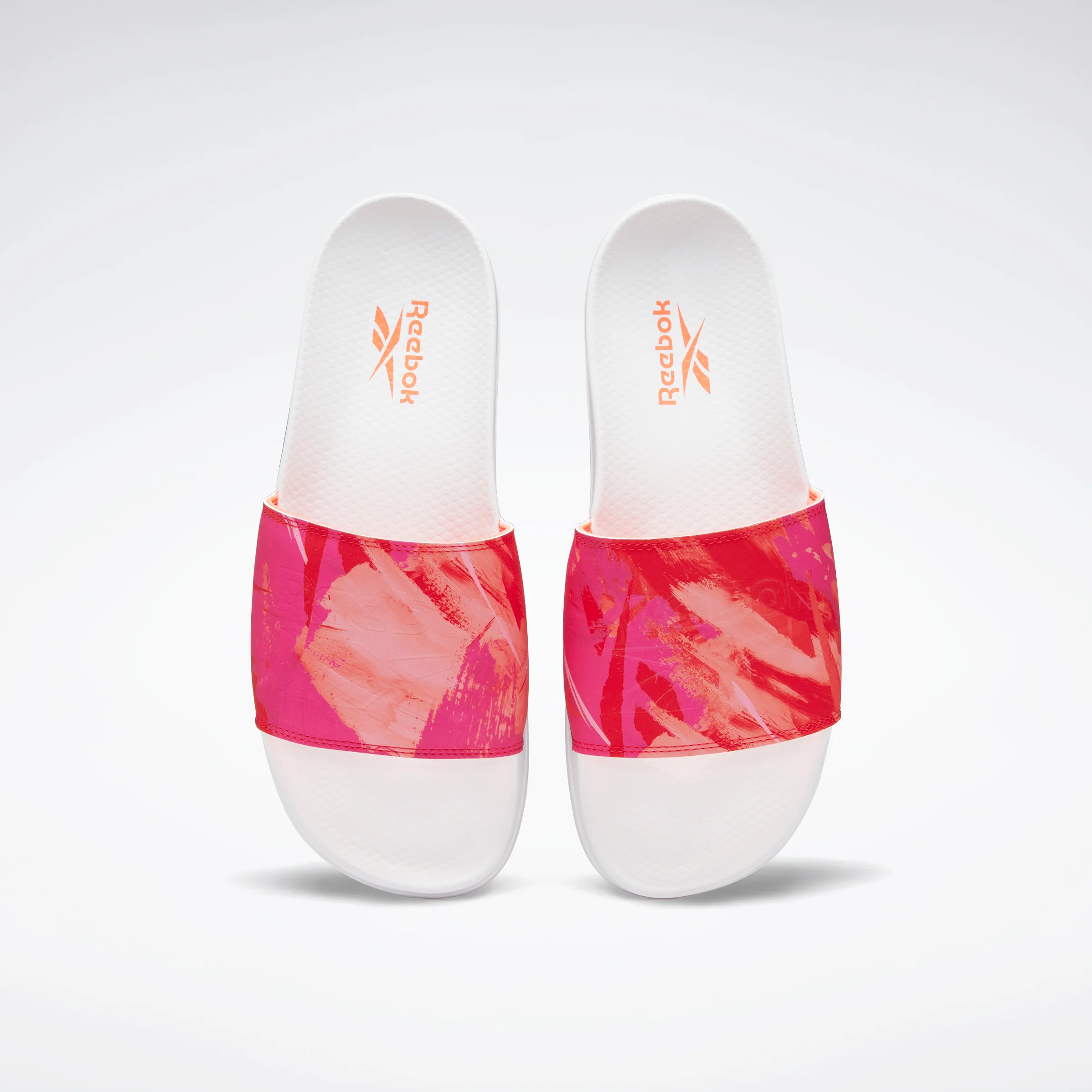 Reebok Footwear Men Classic Slides Clgry1/Orgfla/Vecred - Image 6