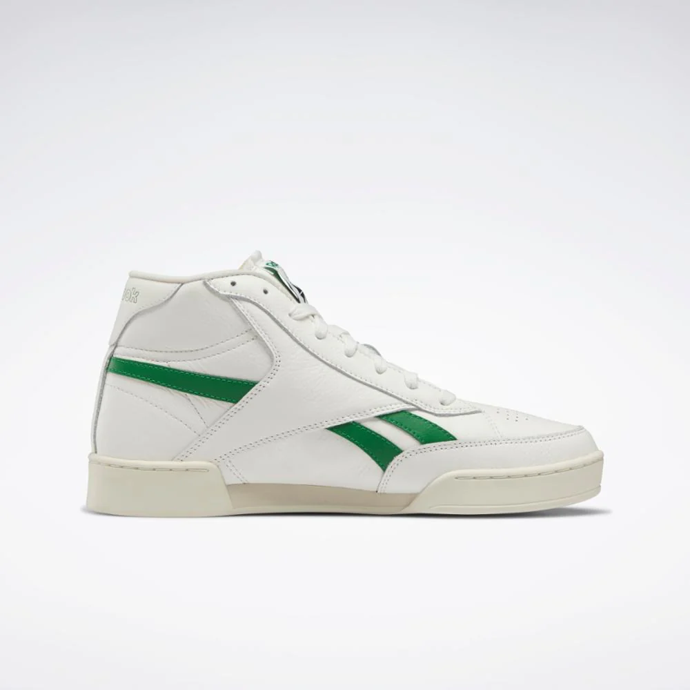 Reebok Footwear Men Club C 85 Form Hi CHALK/ALABAS/GLEGRN - Image 2