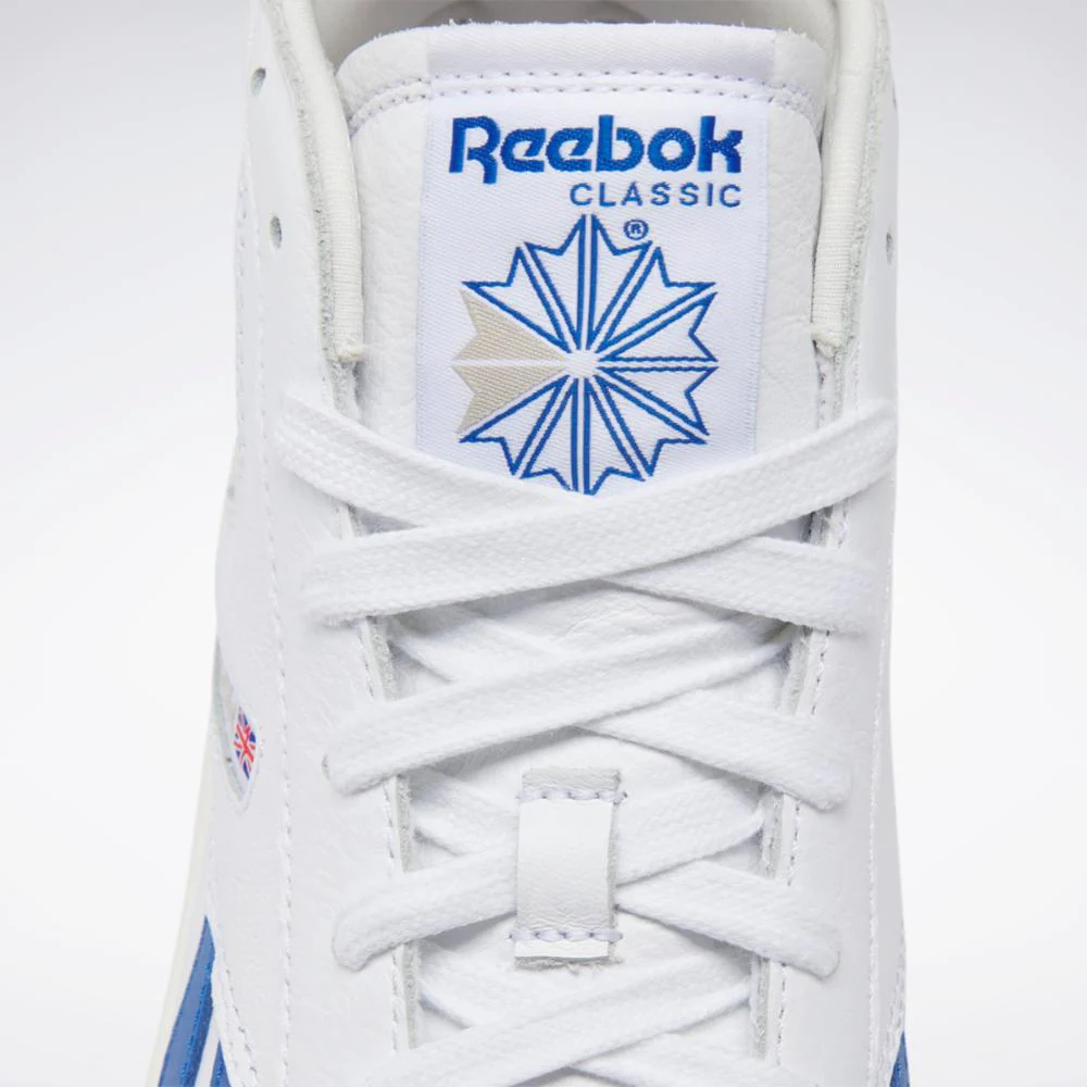 Reebok Footwear Men Club C 85 Form Hi Shoes FTWWHT/CHALK/VECBLU - Image 6