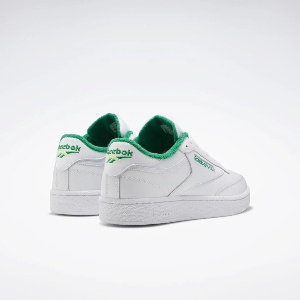 Reebok Footwear Men Club C 85 FTWWHT/GLEGRN/SOACYE - Image 4