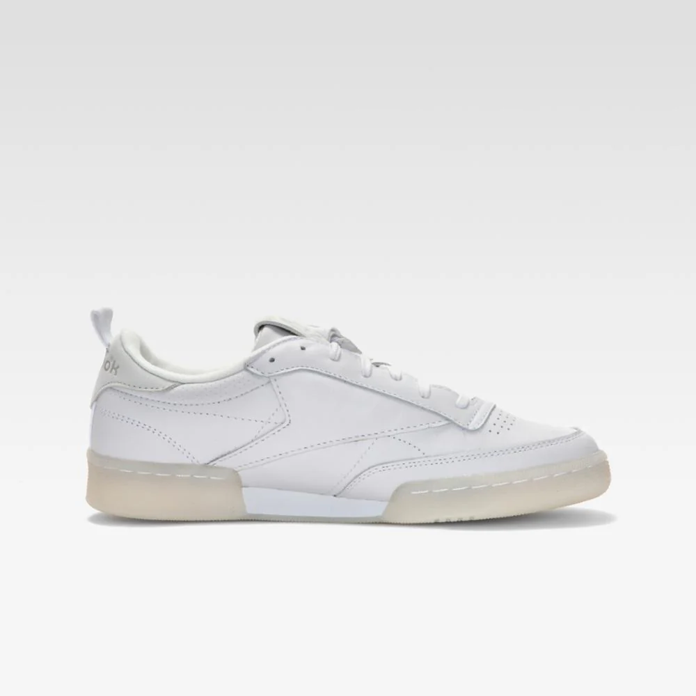 Reebok Footwear Men Club C 85 PL Shoes FTWWHT/GOLDMT/PURGRY - Image 2