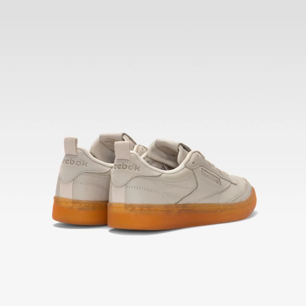 Reebok Footwear Men Club C 85 PL Shoes STUCCO/GOLDMT/STUCCO - Image 4