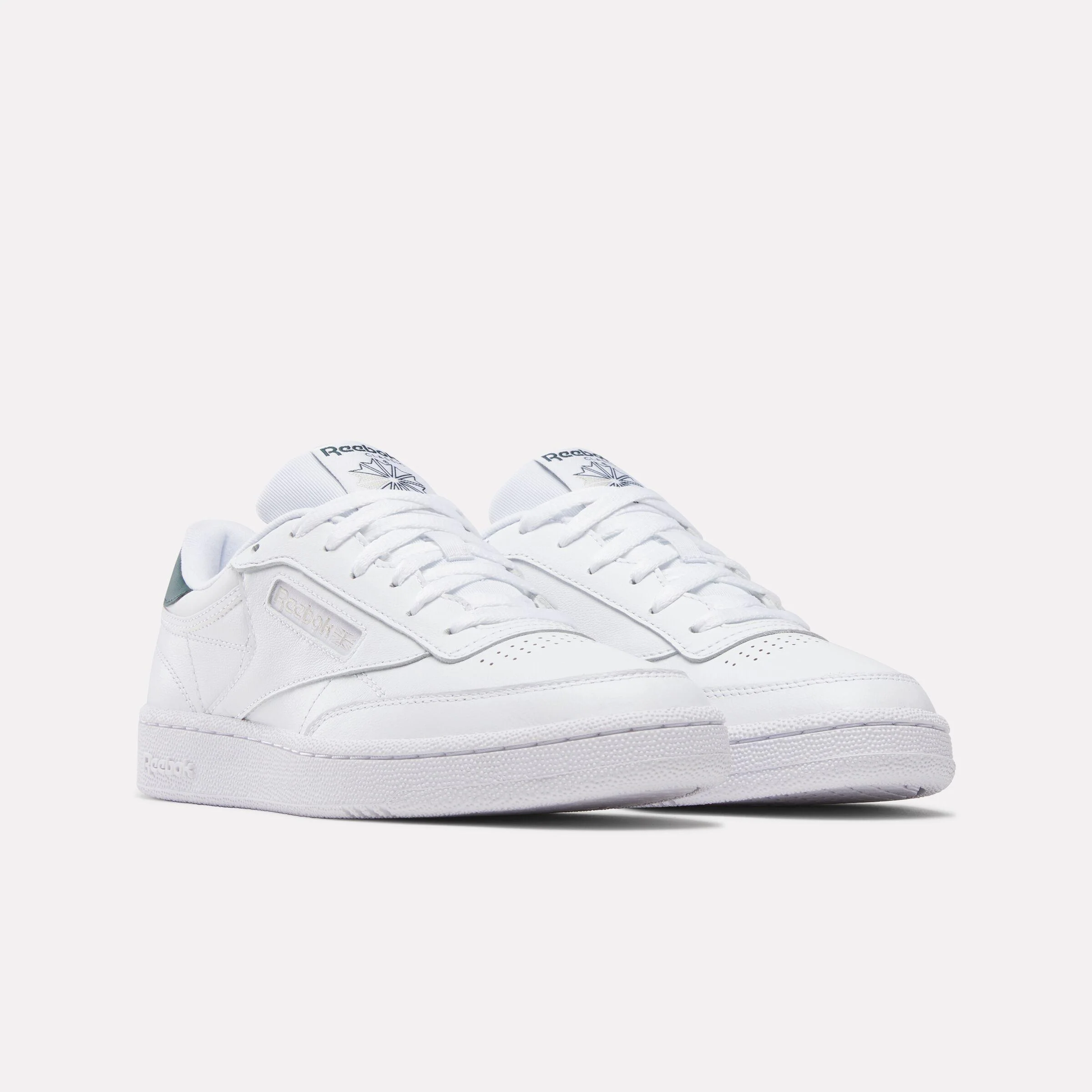 Reebok Footwear Men Club C 85 Shoes - 40th Anniversary WHITE/BREAKAWAYGREEN/FLINTGREY - Image 2